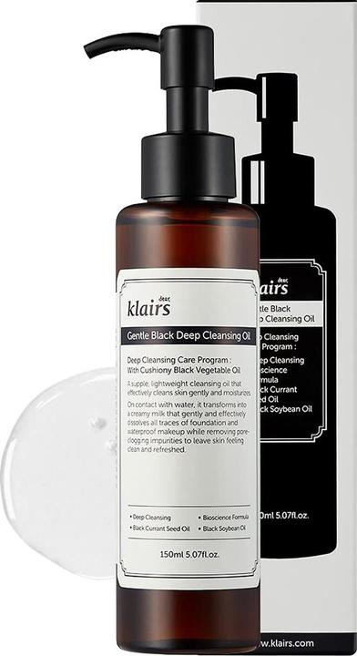 Produktbild Klairs Gentle Black (Reinigungsöl, 150 ml)