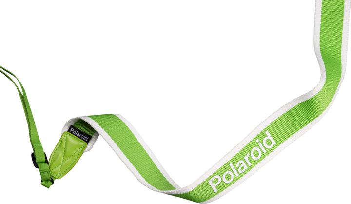 Actual product image Polaroid Camera Strap Flat For Cameras - Green (OneStep+, i-Type, SX-70)