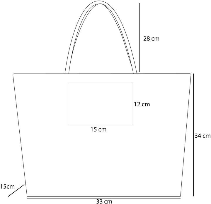 Immagine prodotto Normani Borsa a tracolla estiva, borsa da spiaggia (17 l)