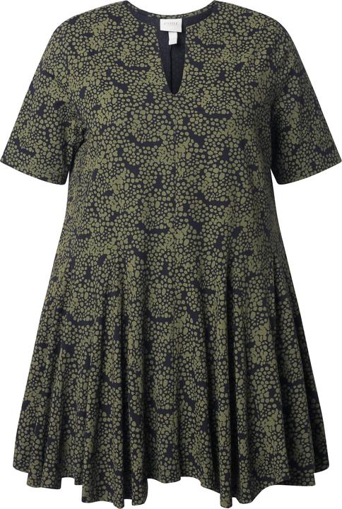 Immagine prodotto Ulla Popken T-Shirt, A-Linie, Tunika-Ausschnitt, Halbarm (50, 52)