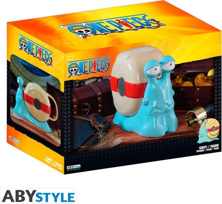 Actual product image ABYstyle ONE PIECE - Teapot - Transponder Snail (1.20 l)
