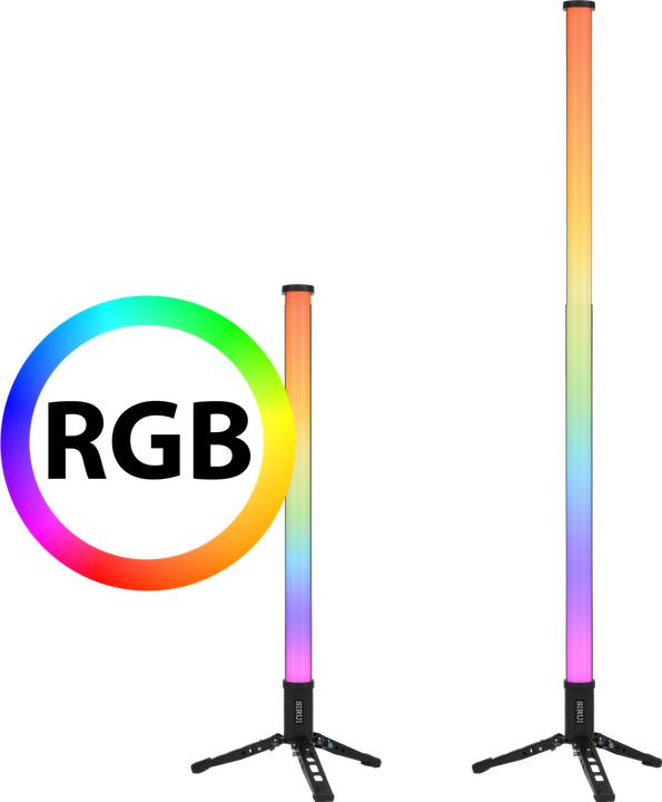 Actual product image Sirui Duken T120 Pro Telescopic RGB LED Light Bar 694-1142 mm with FB and App incl. Stand