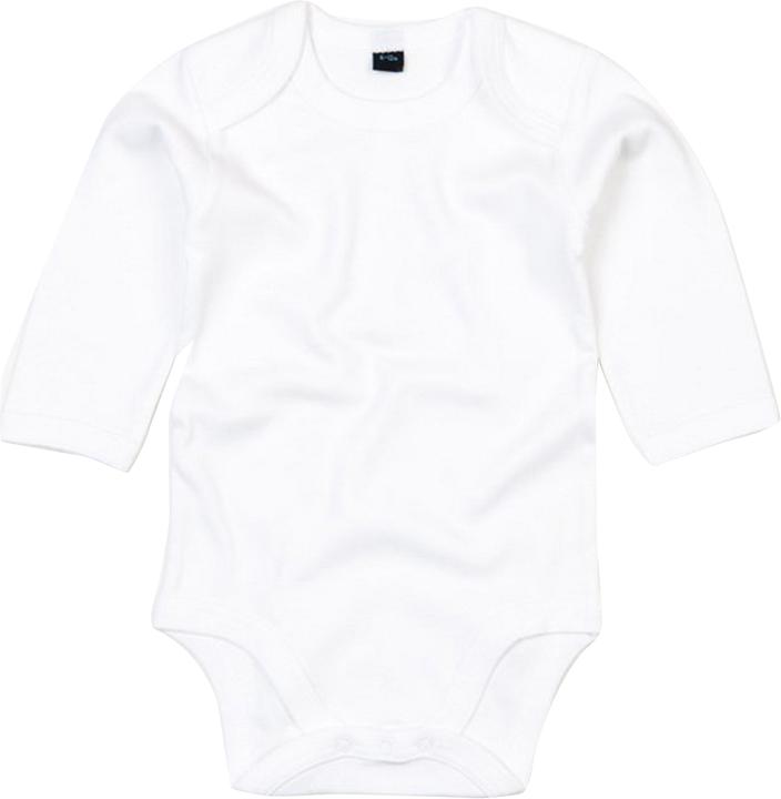 Actual product image Babybugz Baby long sleeve bodysuit romper made from organic cotton (62)