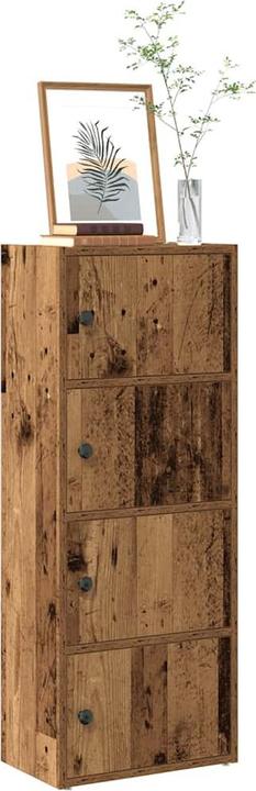 Image du produit vidaXL Bibliothèque imitation vieux bois 40x24x102 cm bois composite Bibliothèque (40 x 24 x 102 cm)