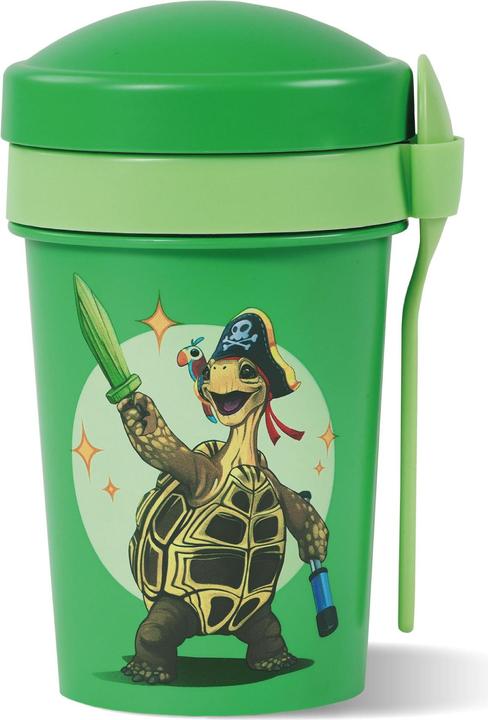 Produktbild Awave Die Schule der Magischen Tiere Müslibecher To Go 540 ml rPET | Grün, Henrietta