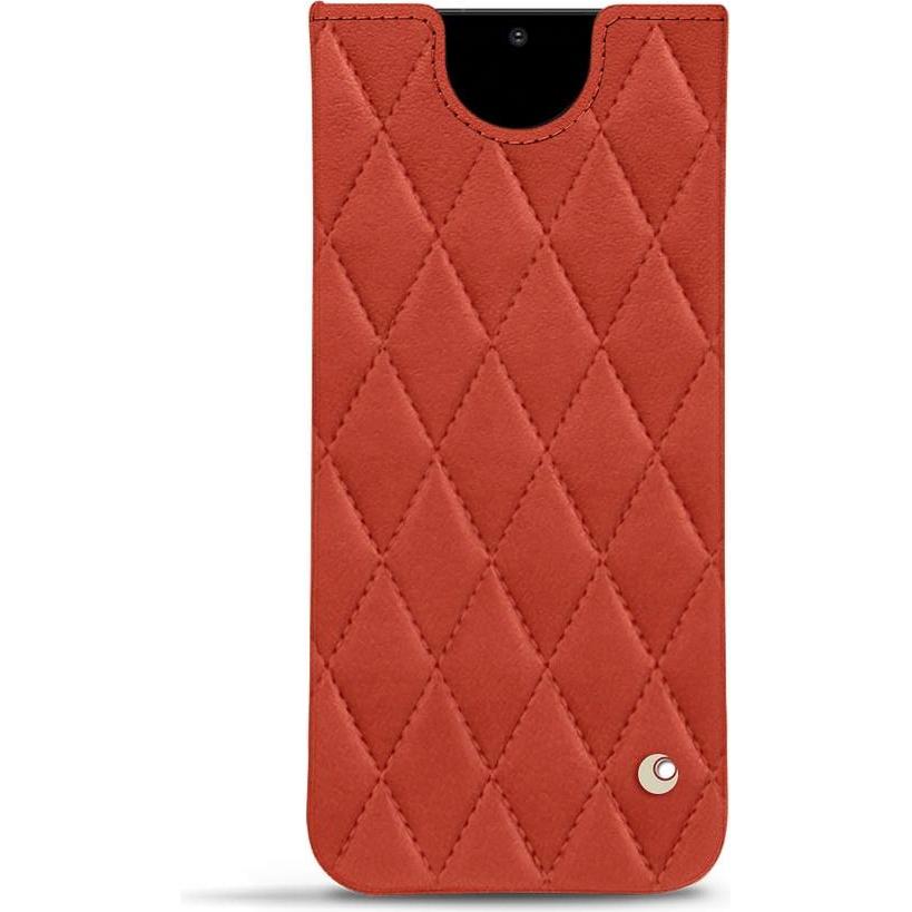 Noreve Lederschutzhülle (Samsung Galaxy S20+ 5G), Smartphone Hülle, Orange