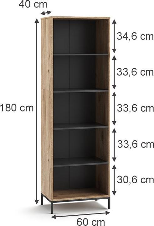 Actual product image Vicco Eliza (60 x 40 x 180 cm)