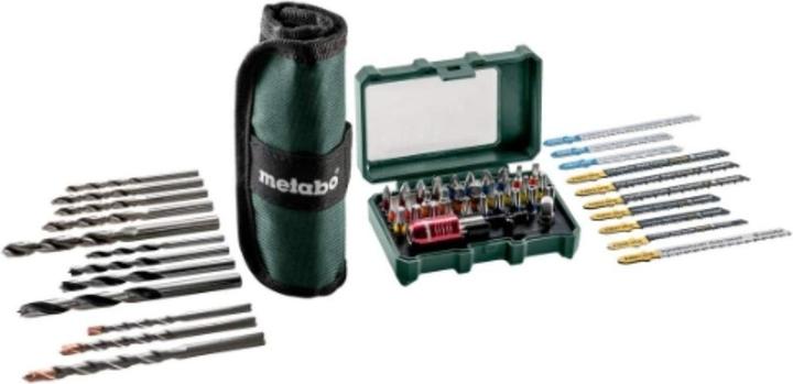 Immagine prodotto Metabo Bit Drill Jigsaw Blade Accessories Set 55 pezzi