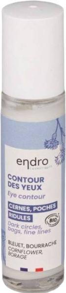 Actual product image Endro Cosmétiques eye contour natural anti-ageing jar 10 ml (Eye Care Roll-On, 10 ml, Day + Night)