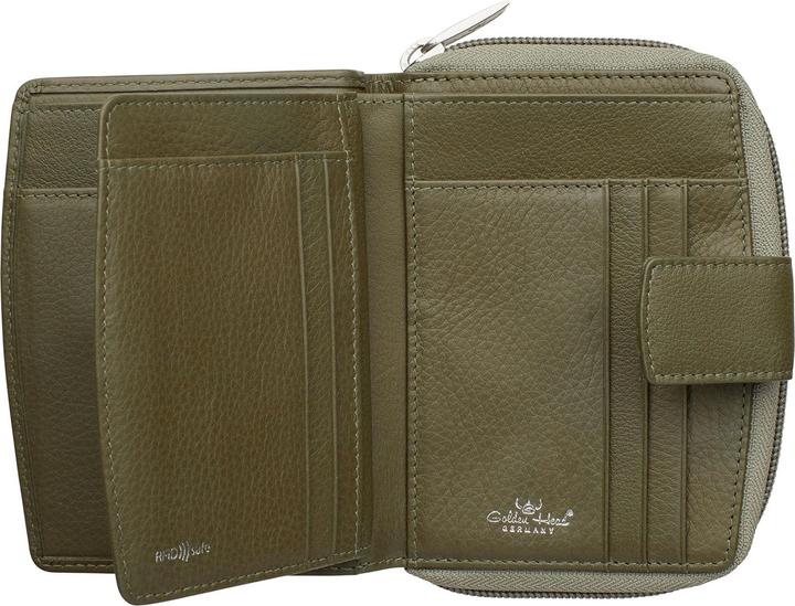 Immagine prodotto Golden Head Portafoglio Madrid RFID in pelle 12,5 cm