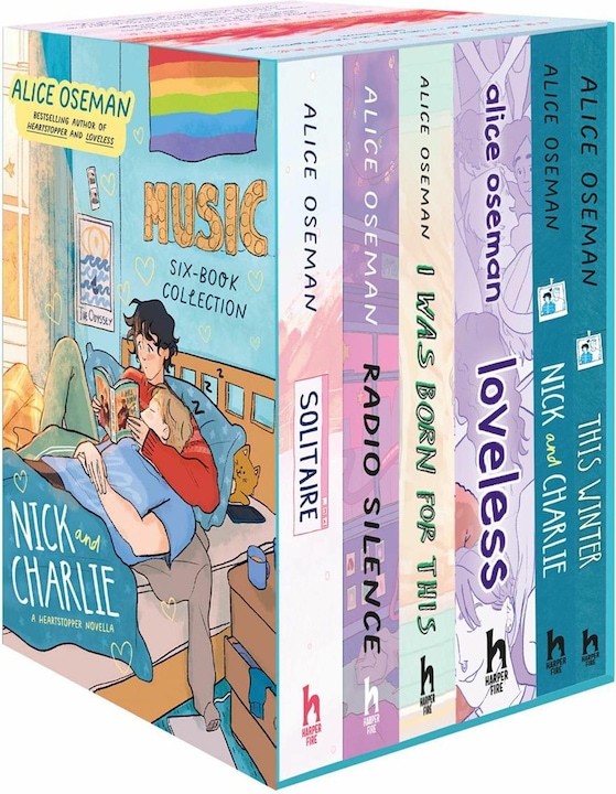 Produktbild Alice Oseman Six-Book Collection Box Set (Solitaire, Radio Silence, I Was Born For This, Loveless, N (Englisch, Alice Oseman, 2024)