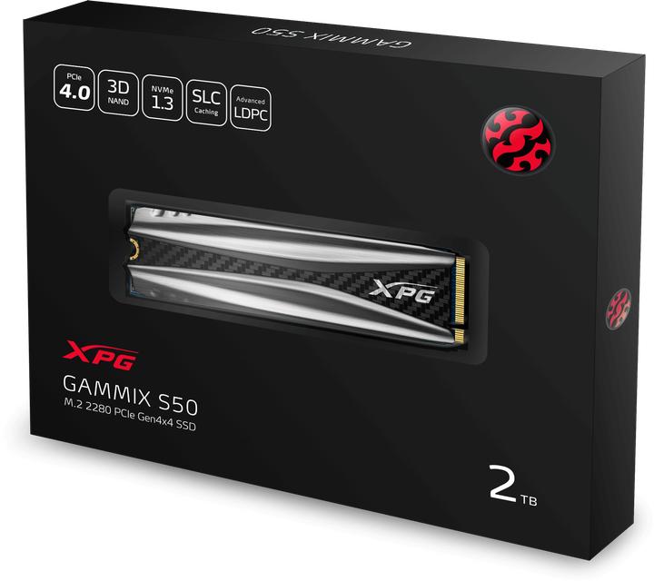 Image du produit Adata XPG GAMMIX S50 Gen4 (2000 Go, M.2)