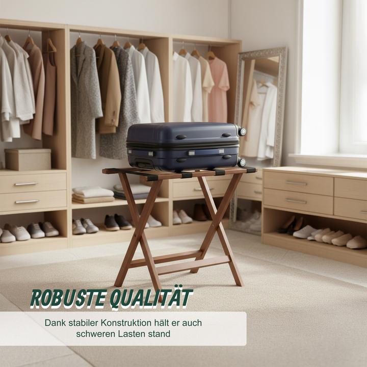 Actual product image Relaxdays case stand (Suitcase rack)