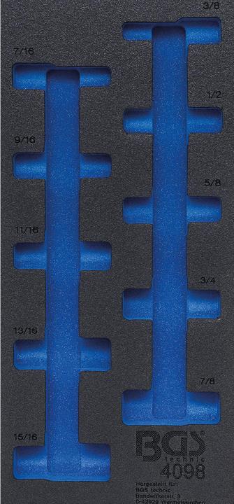 Actual product image BGS Tool Tray 1/3, empty for 4098