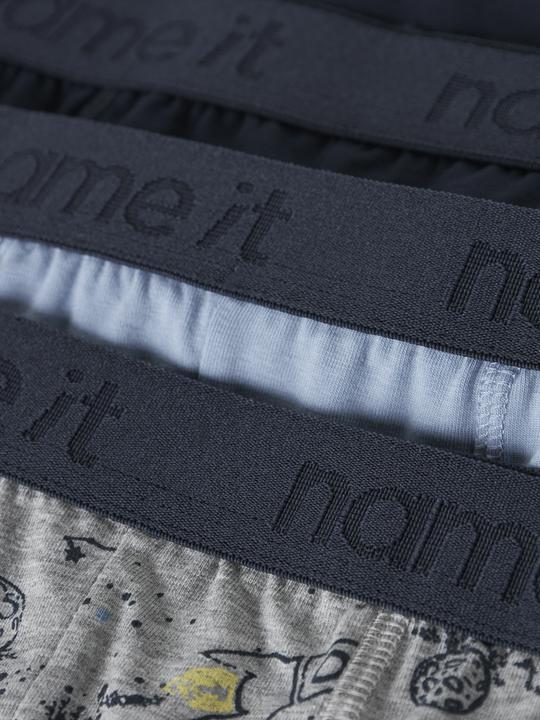 Image du produit Name it Nkmboxer 3p Grey Space Noos (116, Lot de 3)