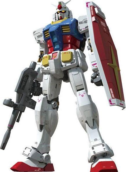 Actual product image Bandai Gundam - RX-78-2 Master Grade
