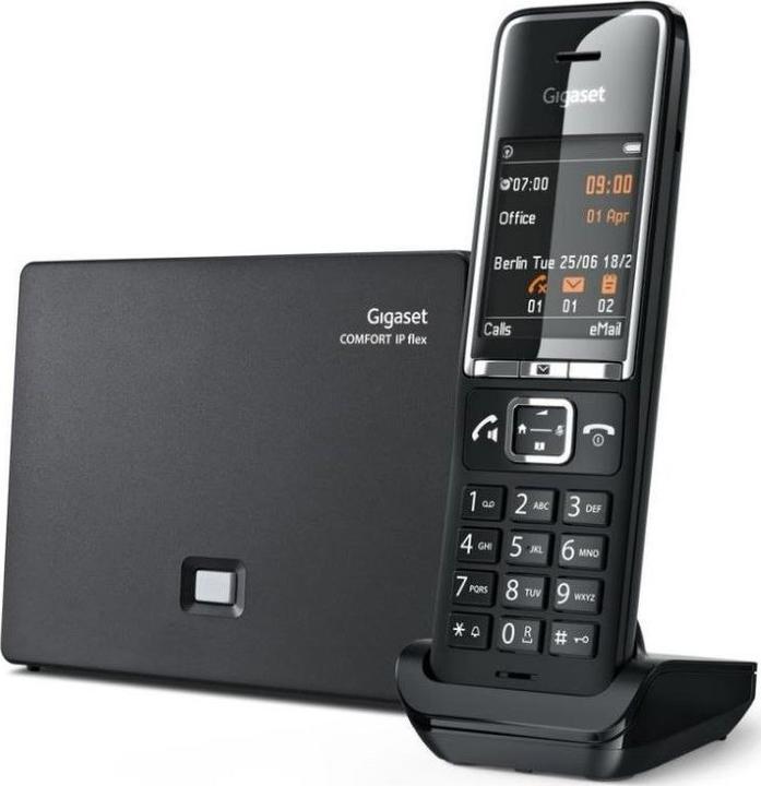 Siemens Telephone stacjonarny Gigaset Comfort 550 IP Czarny