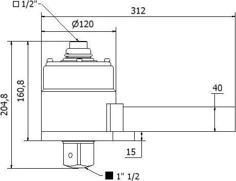 Produktbild KS Tools 516.3755 (1/2", 225 Nm, 4500 Nm)