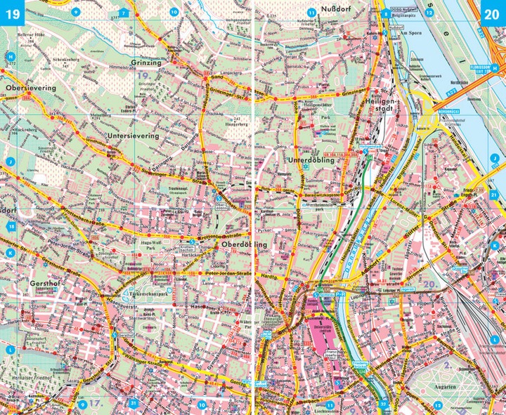 Produktbild Wien Grossraum Riesenatlas, Städteatlas 1:15.000