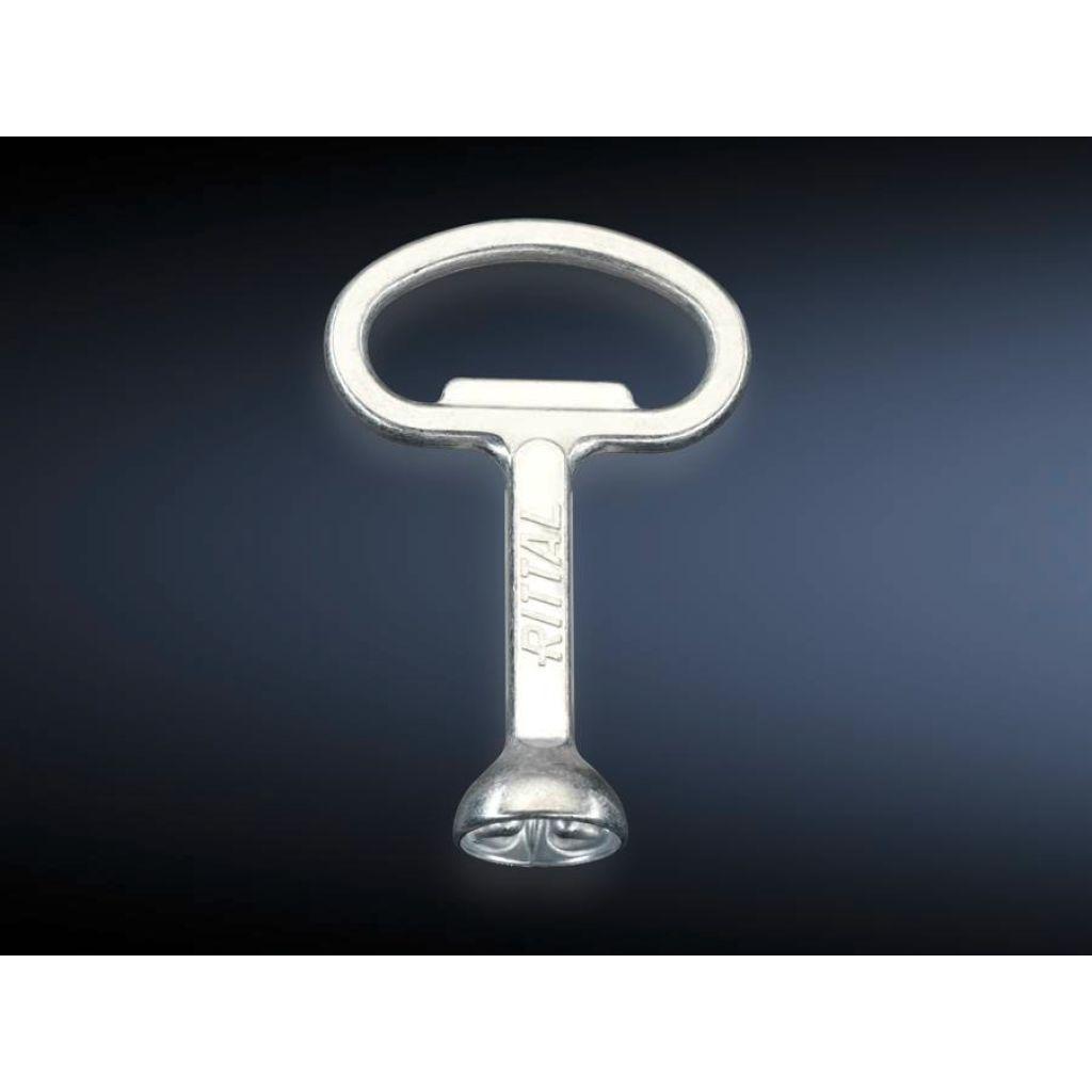 Rittal Schlüssel HD 2549600, Serverschrank Zubehör, Weiss