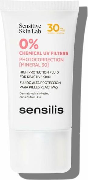 Actual product image Sensilis Photocorrection Mineral SPF30 (Suntan cream, SPF 30, 40 ml)
