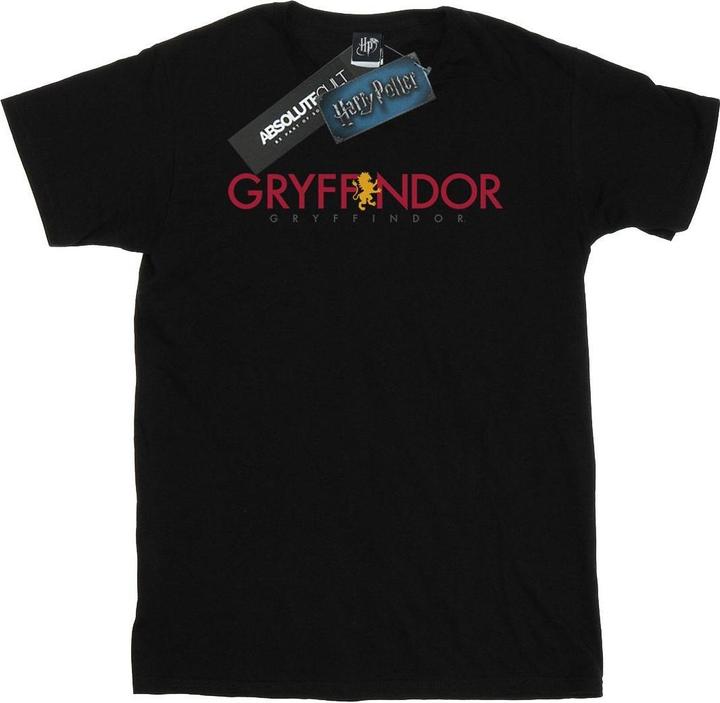 Actual product image Mens Gryffindor Text T-Shirt (S)