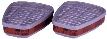 3M Gas and combination filter 6051 4 Pa (A1, 8 x)