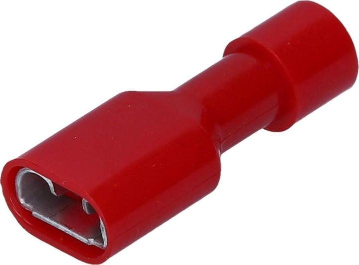 Actual product image Kalitec 240 pieces flat receptacle set fully insulated I Flat connector range 0.25-2.5mm² I Connectors