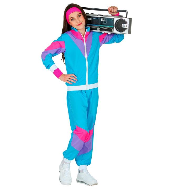 Actual product image Widmann 80s - Blue tracksuit (134, 140)