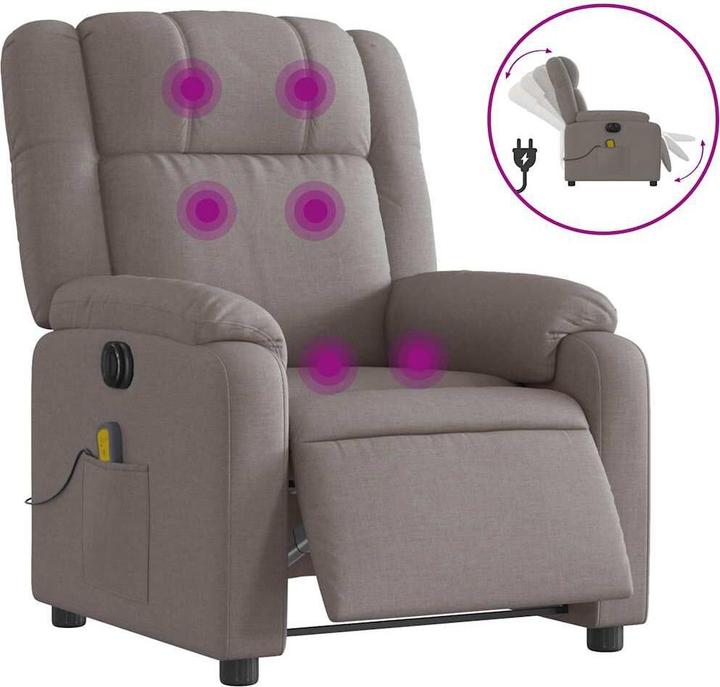 Image du produit vidaXL elektrischer Massagesessel
