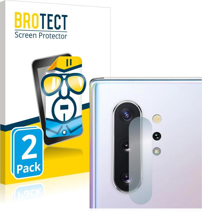 Actual product image BROTECT Screen Protector Clear (2 Piece, Samsung Galaxy Note 10 Plus)