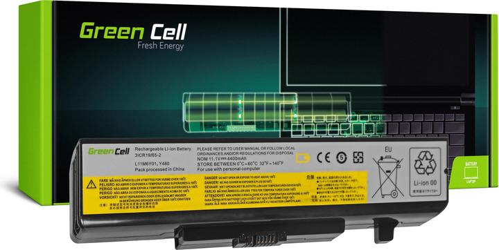 Produktbild GreenCell LE34 - Akku - Lenovo - G500 G505 G510 G580 G585 G700 IdeaPad Z580 P580 (6 Zellen, 4400 mAh)