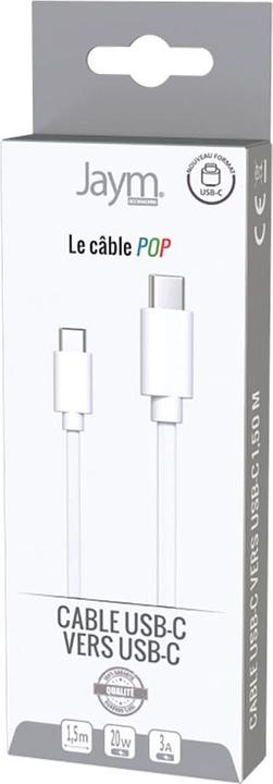 Image du produit Jaym Pop Collection Ladekabel (1.50 m, USB 3.0, 20 W)