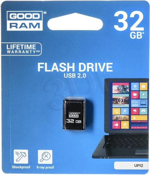 Image du produit Goodram 32 GO USB 2.0 (32 Go, USB-A)