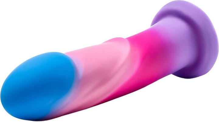 Actual product image Avant Blush Borealis Dreams Artisan 7.75 Inch Dildo - Hand Crafted with Purio® Liquid Silicone Wrapp