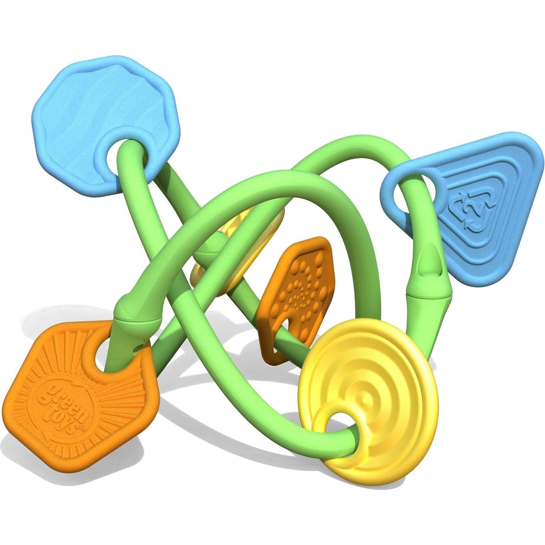 Green Toys, Beissring, Grüne Spielzeug Convolutional Beissring