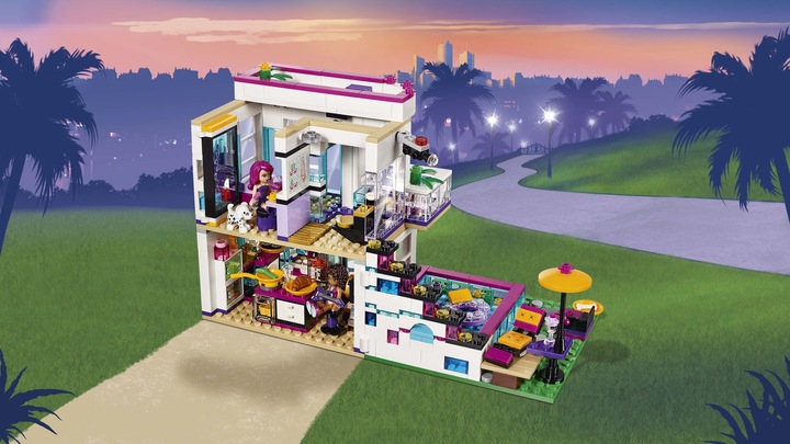 Produktbild LEGO Livis Popstar-Villa (41135, LEGO Friends)