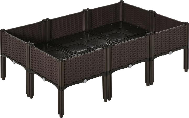 Produktbild Outsunny Hochbeet mit Abflusslöchern