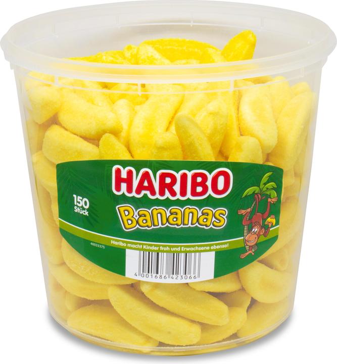 Actual product image Haribo Bananas (1 pcs., 1000 g)