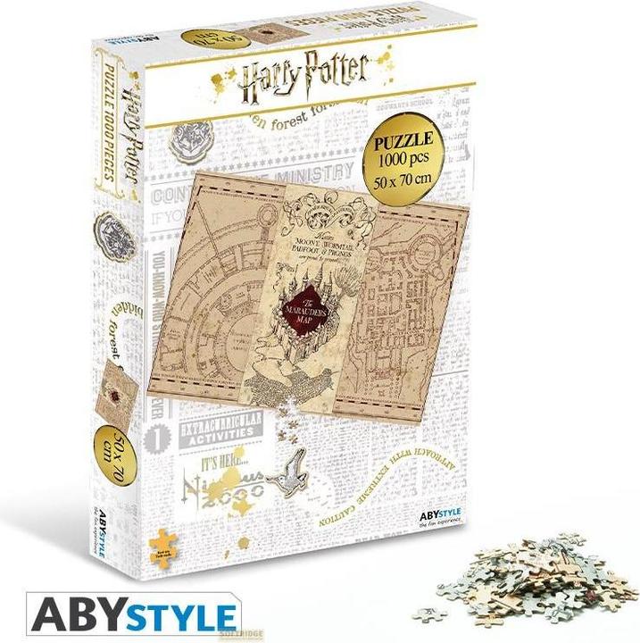 Image du produit ABYstyle Harry Potter: The Marauder's Map (1000 Teile) (1000 pièces)