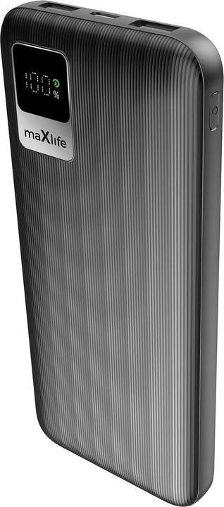 Actual product image Maxlife power bank MXPB-07 10000 mAh black (10000 mAh, 10 W)