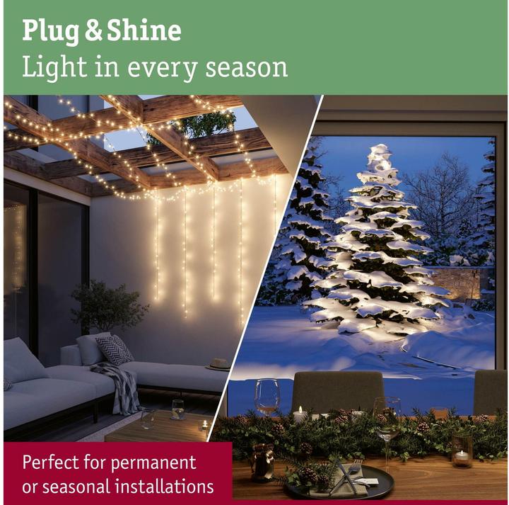 Produktbild Paulmann Outdoor Plug & Shine Lichterkette Yuna (7 m)