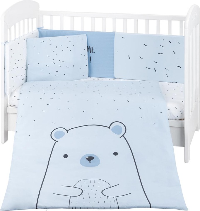 Produktbild Kikkaboo Bettwäsche Bär 6-tlg. 135 x 95