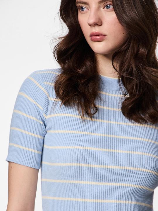 Produktbild Pieces Pcmira Ss O-Neck Knit Noos Bc (L)