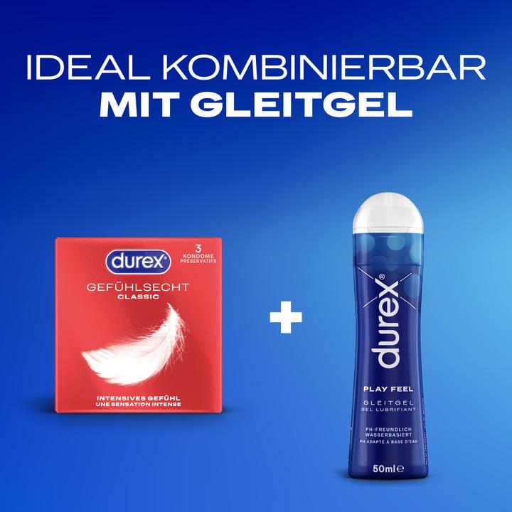 Actual product image Durex Gefühlsecht Classic (3 pcs.)