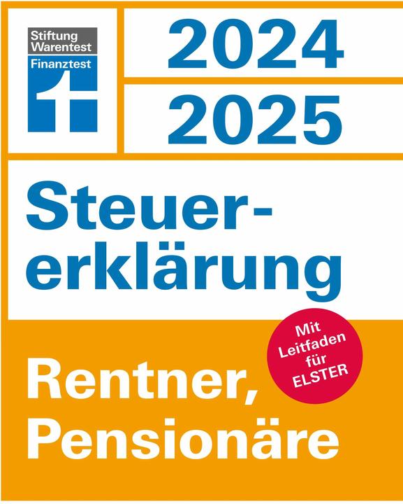 Energy Label Steuererklärung 2024/2025 - Rentner, Pensionäre (German, Udo Reu, 2024)