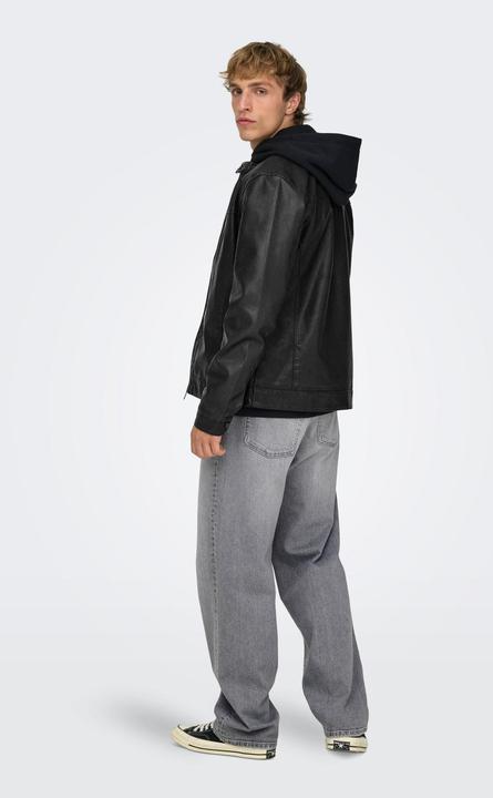 Actual product image Only & Sons Faux leather jacket (S)