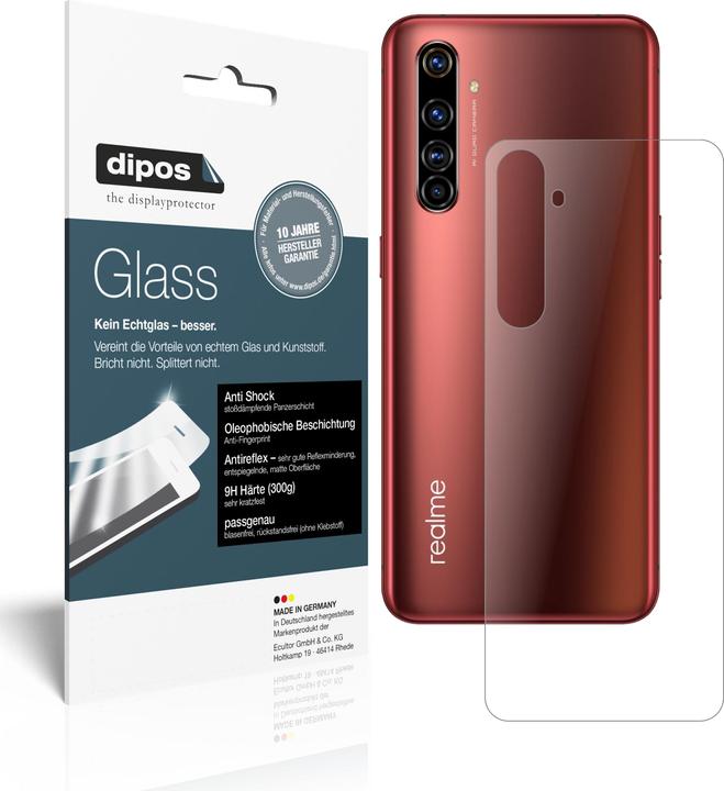 Dipos Pellicola Protettiva Antiriflesso Per Oppo Realme X50 5G | Opaca Anti-impronte | Made In Germany