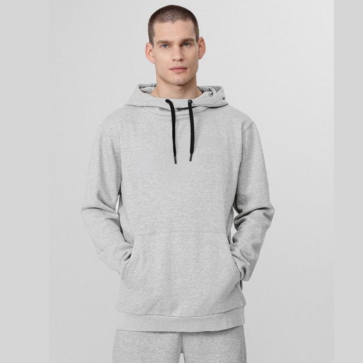 Produktbild 4F Men's sweater H4L22-BLM352 Cold light gray melange. XL (XL)