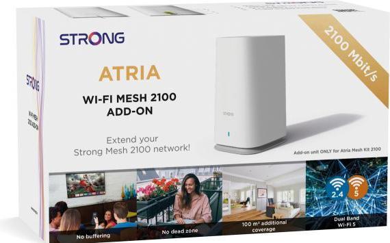 Actual product image Strong WLAN MESH System ATRIA 2100 (Add-On) (1733 Mbit/s, 300 Mbit/s)